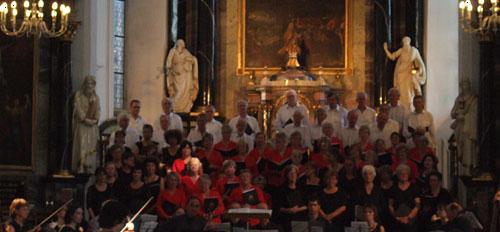 choir singing in Switzerland