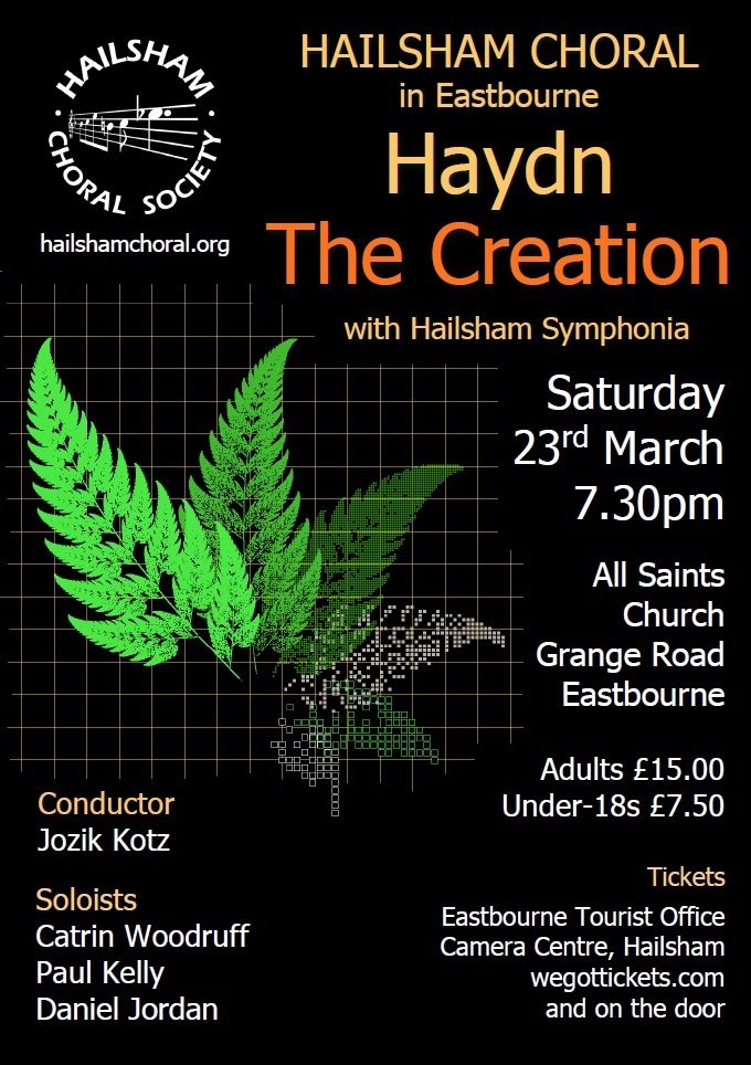 Haydn Creation concert poster