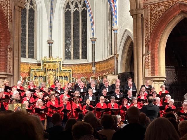 November 2025 photo of choir